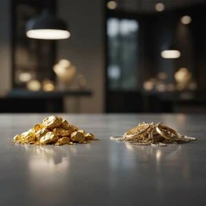 سیاه شدن طلا