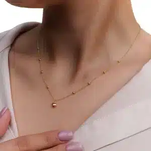 گردنبند طلا قلب