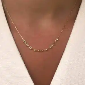 گردنبند طلا مینیمال