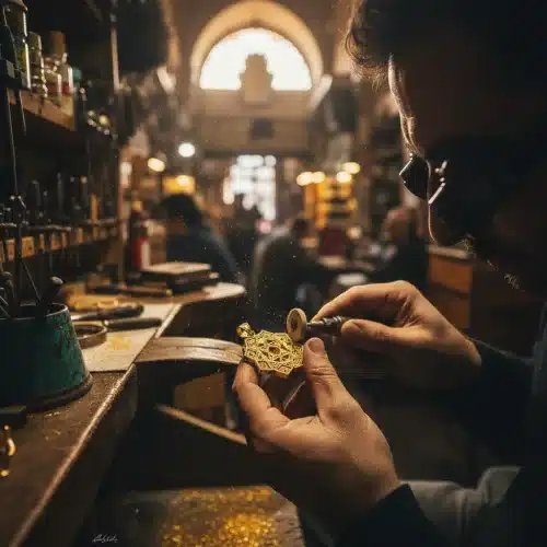 ساخت طلا سفارشی در بازار بزرگ تهران