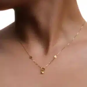 گردنبند طلا طرح قلب